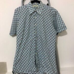 Ben Sherman Mens Button Down Short Sleeved Shirt